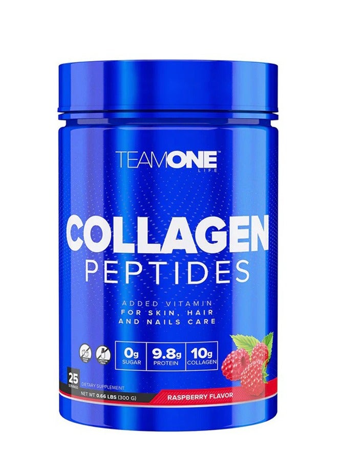 مسحوق ببتيدات الكولاجين بنكهة التوت 300 غرام - كولاجين متحلل من النوع الأول والثالث لدعم صحة البشرة والجمال